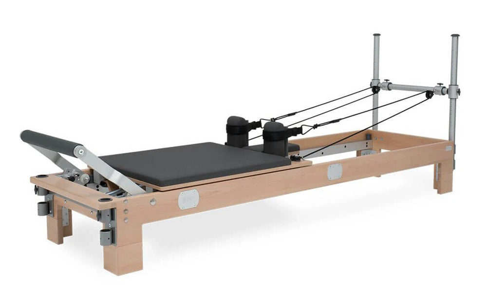 Enhanced Wood Foldable Pilates Reformer Bundle - Zous 2.0