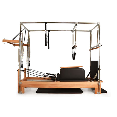 Private Pilates Premium Wood Combo Cadillac Reformer, Pilates Reformers  Plus