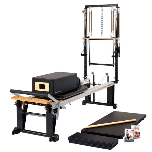 Exercise of the Month  STOTT PILATES® Rehab: Crossover Press on Stability  Chair™ 