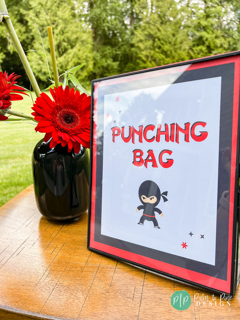 Ninja Birthday Party Decor