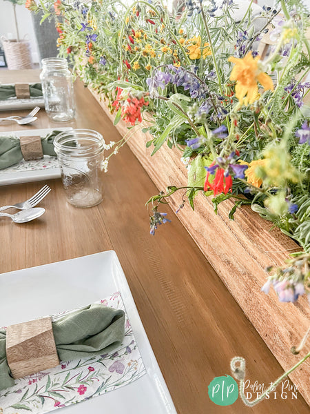 Wild flower bridal shower ideas