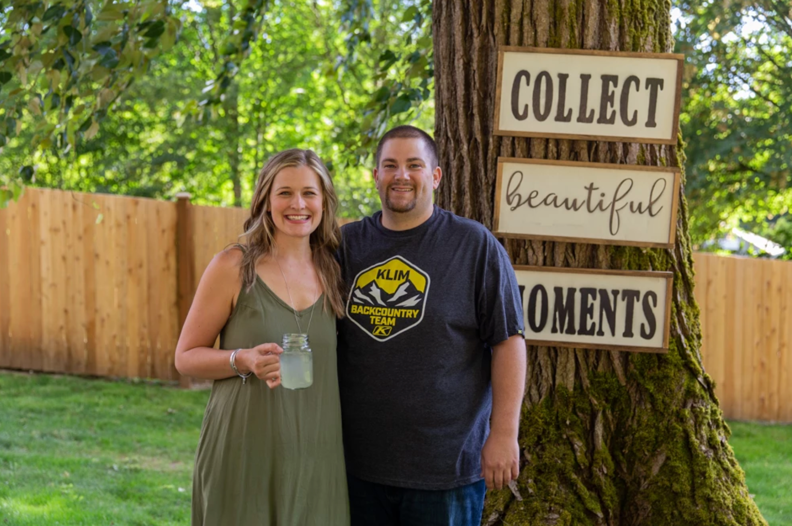 collect beautiful moments wood signs