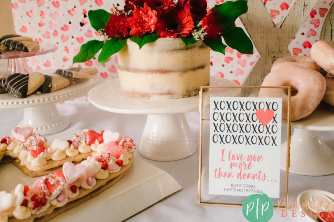 Valentines Dessert Table Ideas