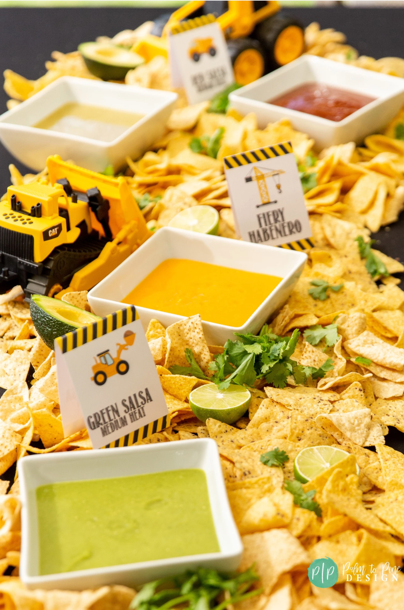 construction birthday party food, construction party ideas
