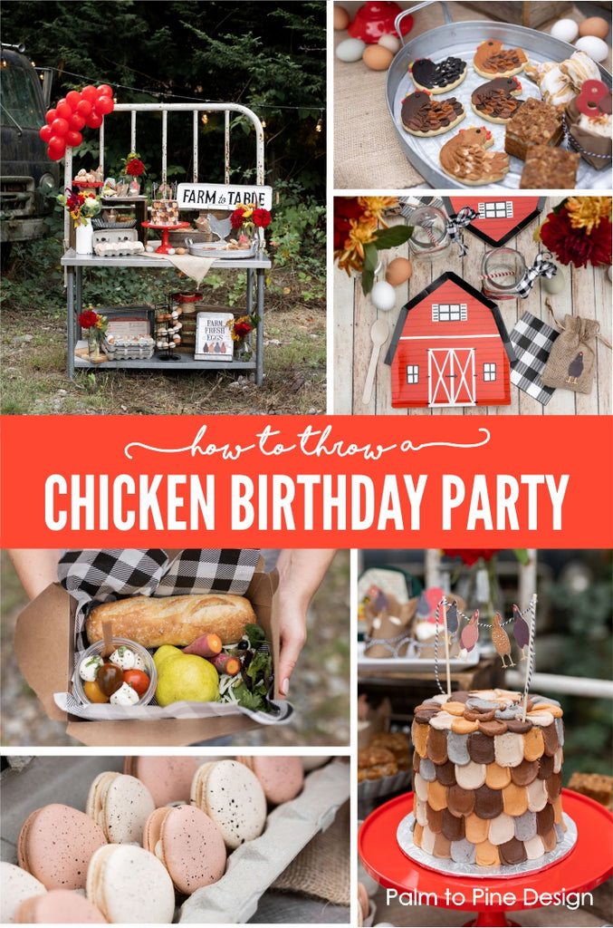 Chicken Birthday Farm Party