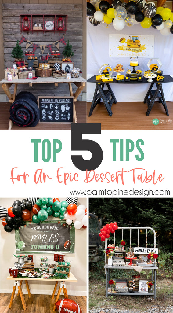 Dessert Table Tips