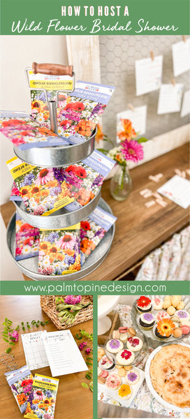 Wildflower Bridal Shower Party Theme