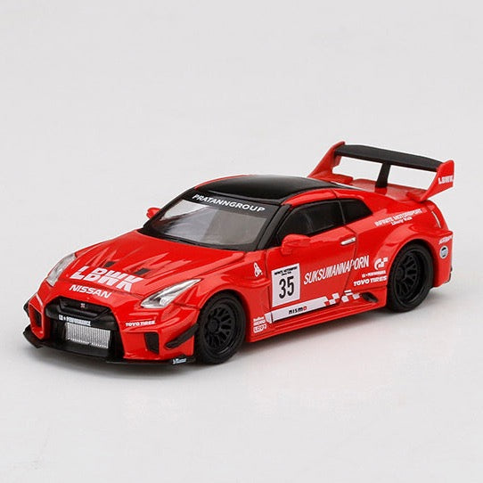 Mini GT 1:64 LB-Silhouette WORKS GT NISSAN 35GT-RR Ver.2 LBWK Blue