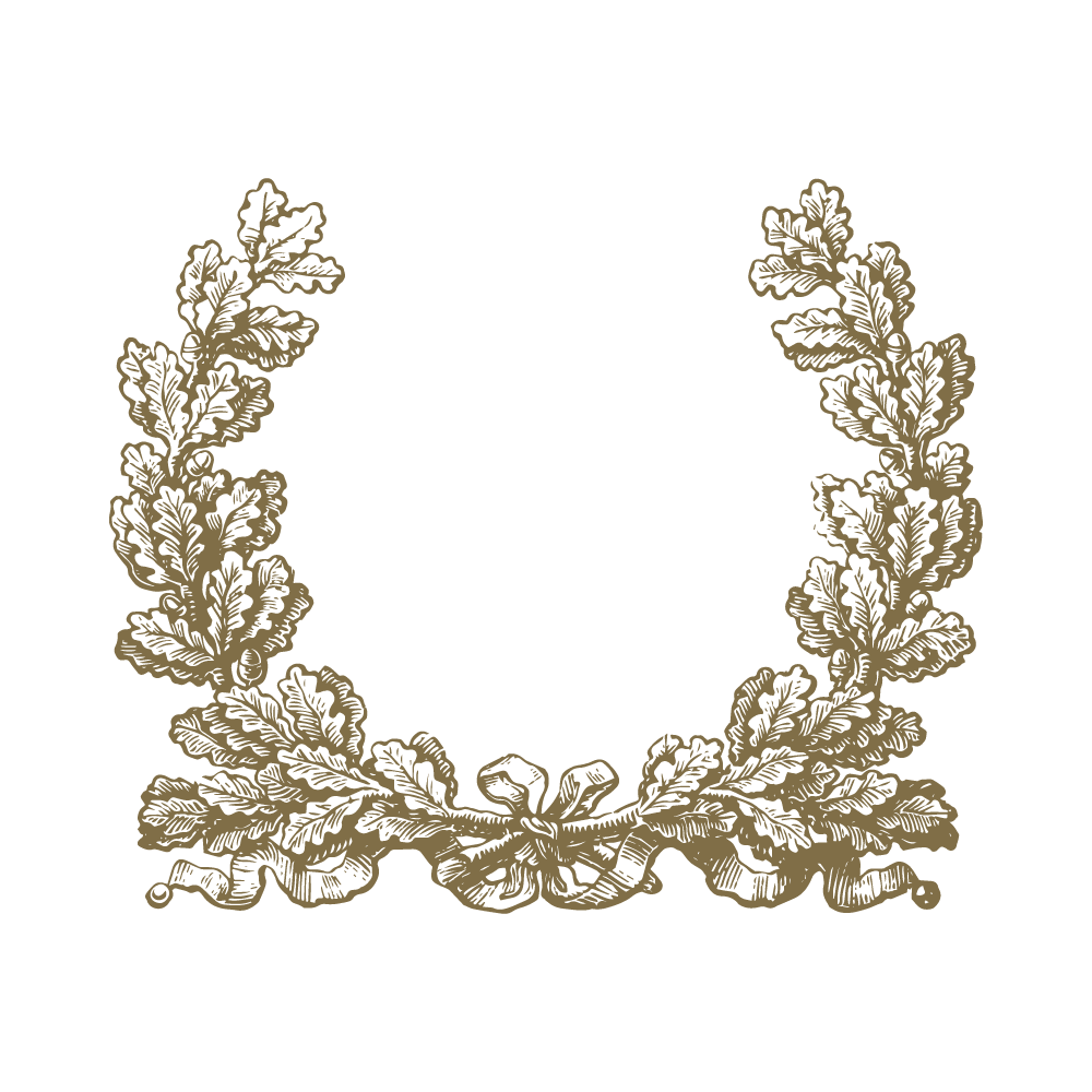 Georgia Oak Wreath for Print – Shuler Studio