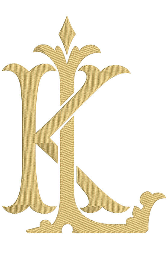 k monogram clipart