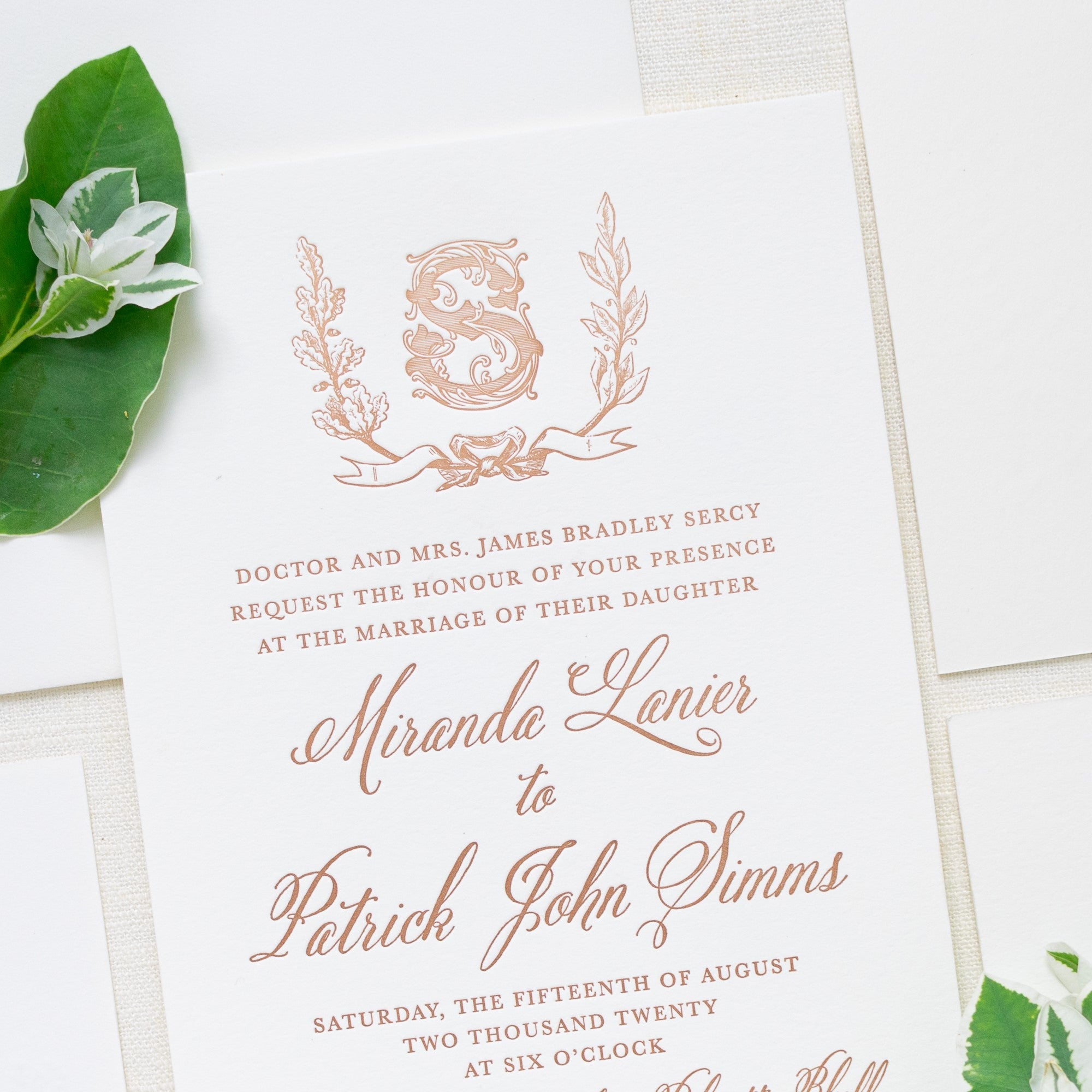 Monogram My Wedding – Shuler Studio