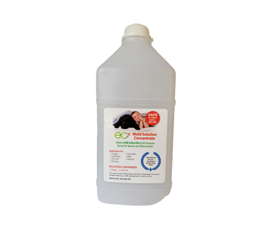 EC3 Mold Solution Spray and Laundry Additive Bundle