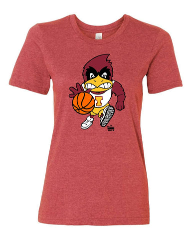 University of Louisville Women's Plus Size Cardinals Short Sleeve T-Shirt | Champion | Scarlet Red | 1x