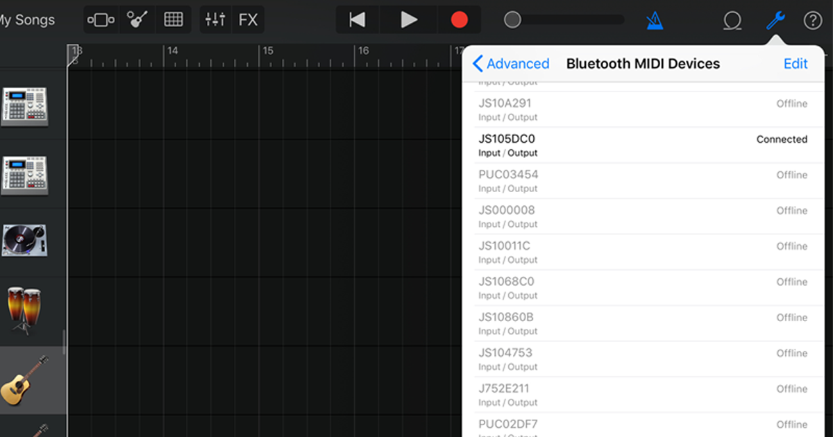 Jamstik Quick Tips For Garageband How To Connect Your Jamstik To Gar