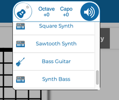 MIDI Bass Guitar Sounds