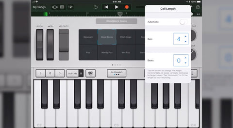 How to use GarageBand's Live Loops on iOS with the Jamstik