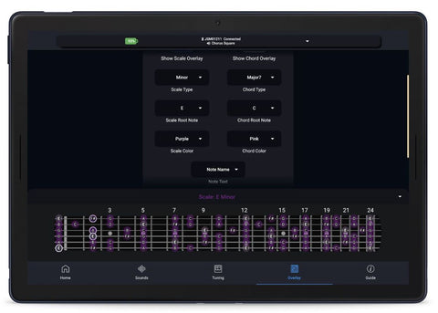 Jamstik Control Scale Overlay