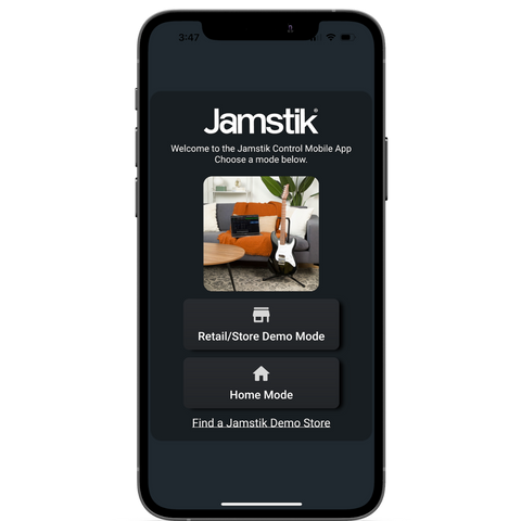 Jamstik Controll app - store demo mode