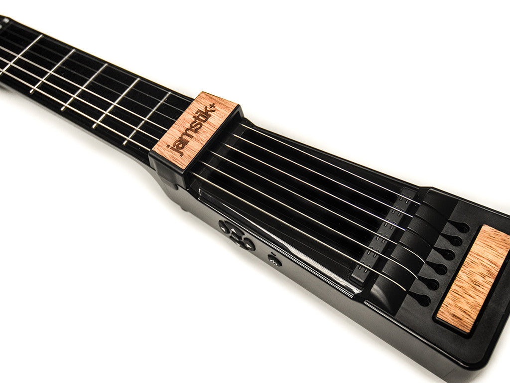 jamstik+ with mahogany wood onlay kit