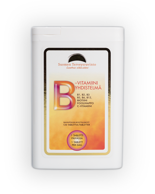 B-vitamiiniyhdistelmä, 180 tablettia— STR Nordic