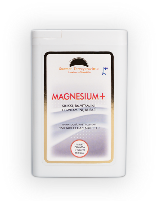 Magnesium+, 300 mg, 150 tablettia— STR Nordic