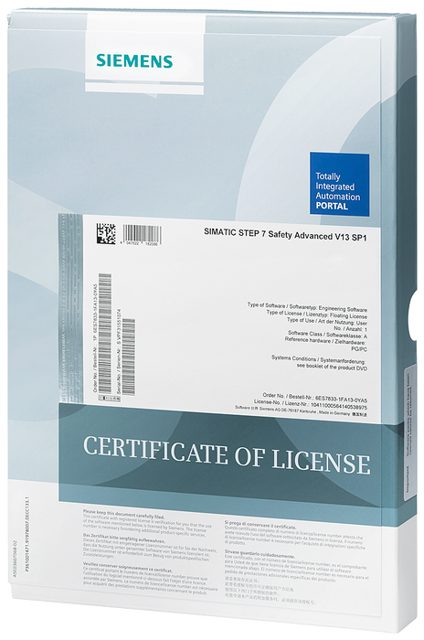 siemens step 7 license transfer