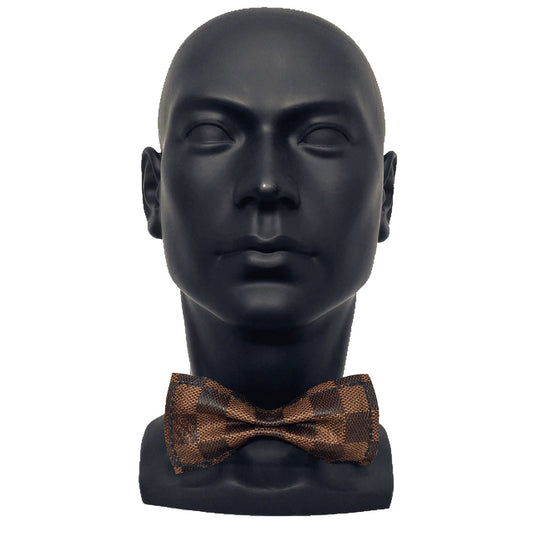 Louis Vuitton Damier Satin Bow Tie - Black Bow Ties, Suiting