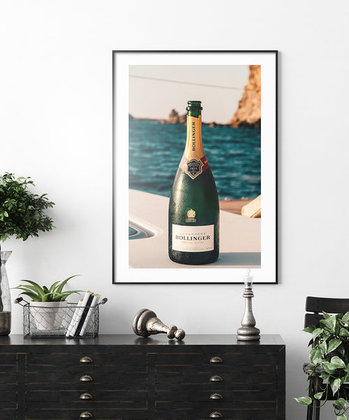 Summer champagne Veuve Clicquot poster Poster