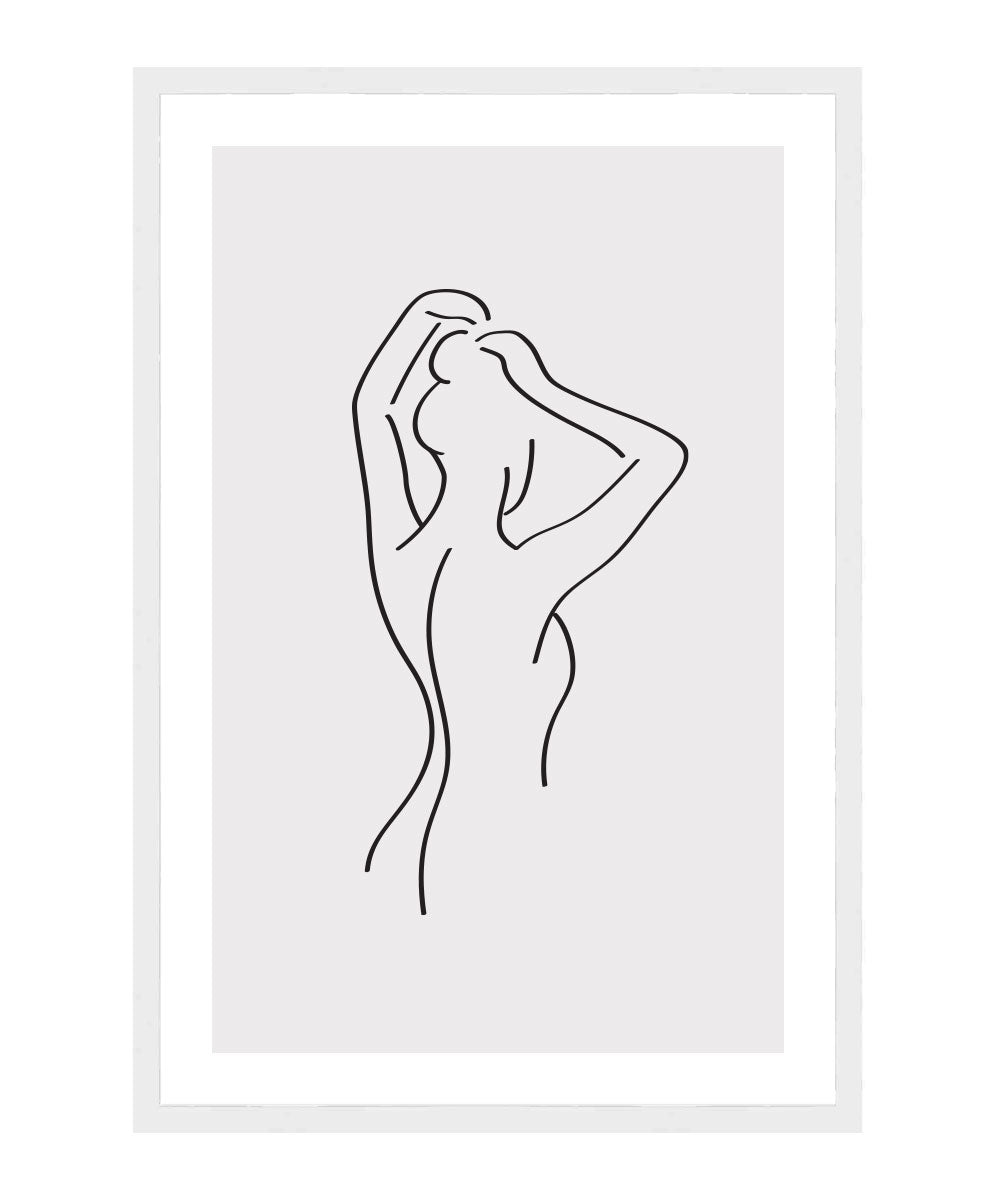 body drawing outline female