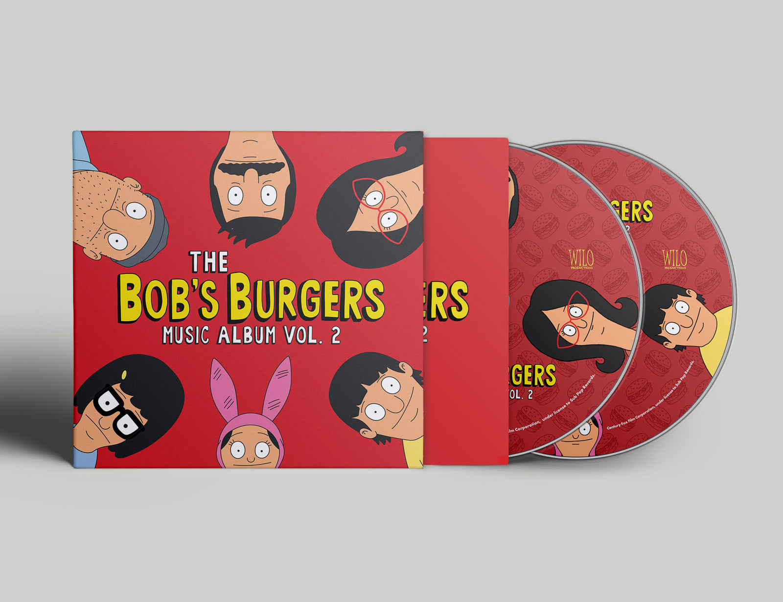 Bobs Burgers The Bobs Burgers Music Album Vol 2 Crash Records 