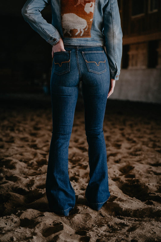 Jennifer Flare Jean by Kimes Ranch (MID WASH) – Cold Cactus Inc.