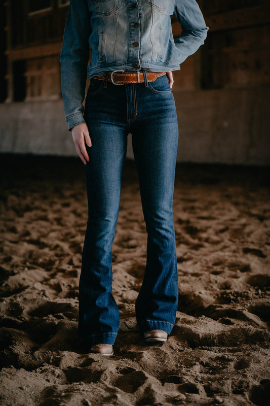 Jennifer Flare Jean by Kimes Ranch (MID WASH) – Cold Cactus Inc.