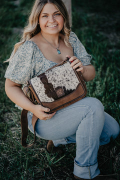 'Della' Roswell Cowhide Crossbody by STS Ranchwear