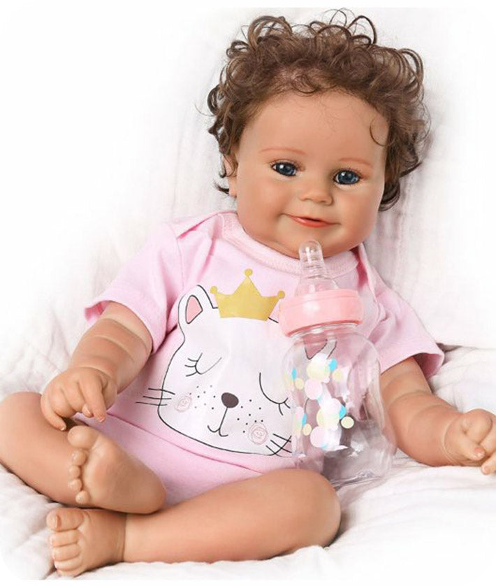 Leila - 20 Realistic Soft Silicone Vinyl Reborn Baby With Innocent Face –  vacos