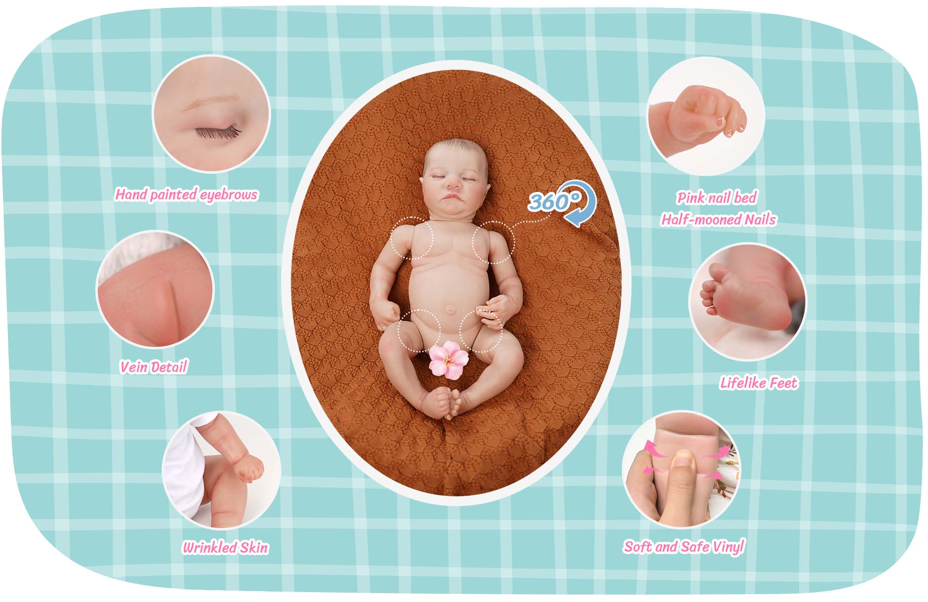 Levi Reborn Baby Doll, Reborn Real Doll For Toddler, Full Vinyl
