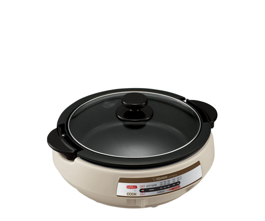 Zojirushi EA-DCC10 Gourmet Sizzler Electric Griddle with 12-Piece