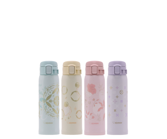 Zojirushi SM-SF36-PA Water Bottle, Direct Drinking, One-Touch Opening,  Stainless Steel Mug, 12.2 fl oz (360 ml), Pink