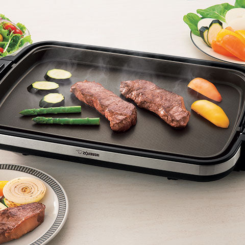 Zojirushi EB-DLC10 Indoor Electric Grill Stainless Black None