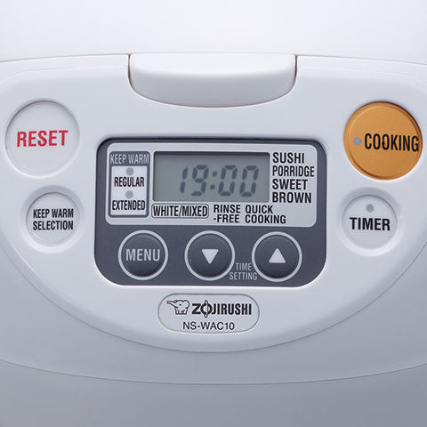 Zojirushi NS-ZCC10 5-1/2-Cup Uncooked Neuro Fuzzy Rice Cooker and Warmer  713976782954