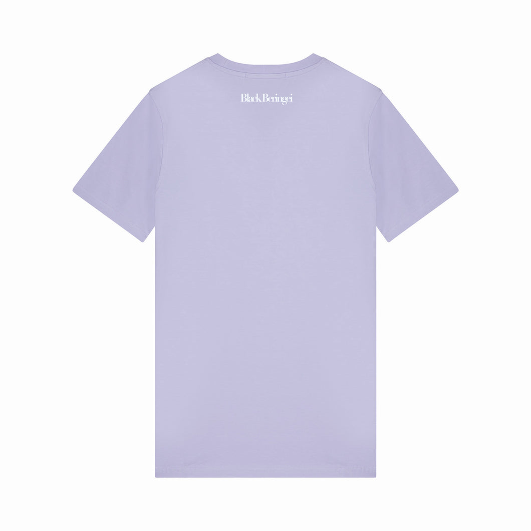 kloof Doordeweekse dagen lont Pastel Purple t-shirt – Blackberingei