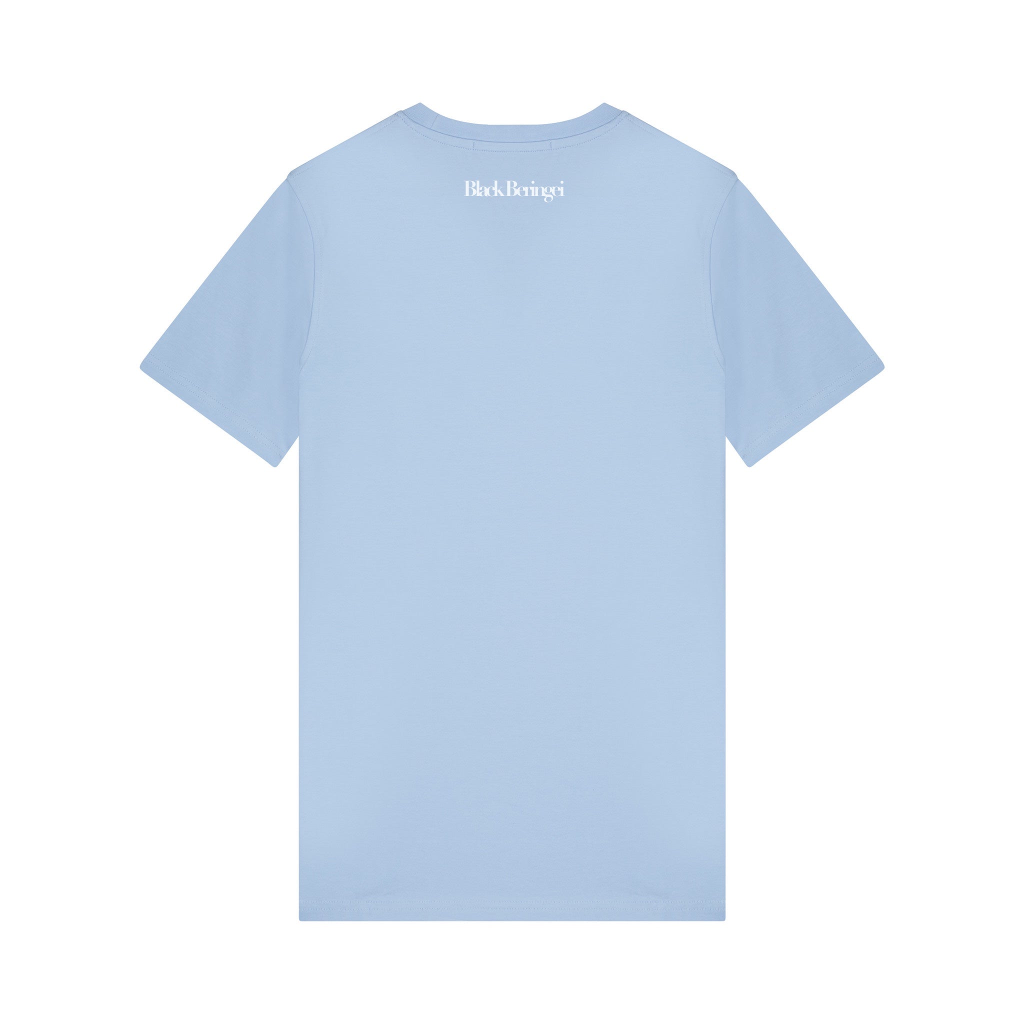 wolf voor eeuwig klep Pastel Sky Blue t-shirt – Blackberingei