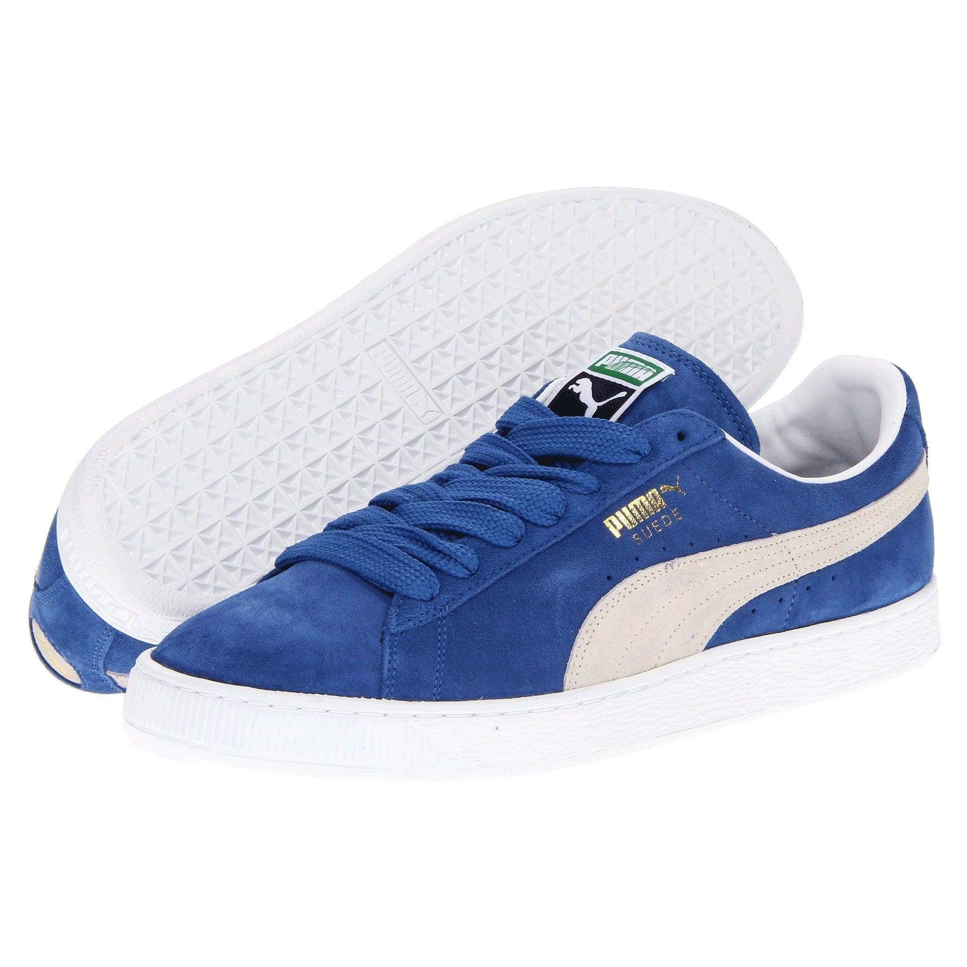 puma suede classic blue