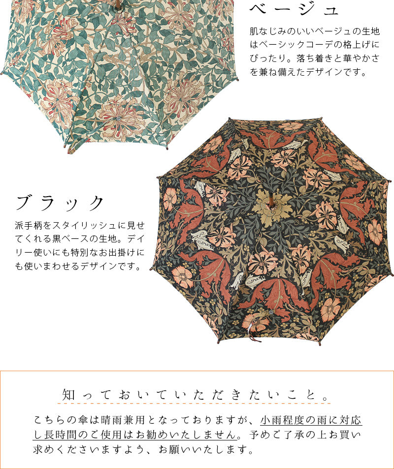 solaru ソラル 晴雨兼用 日傘[ 8本骨 ] φ81cm×67.5cm 自然の素材と美しさを纏う、大人の日傘⑨