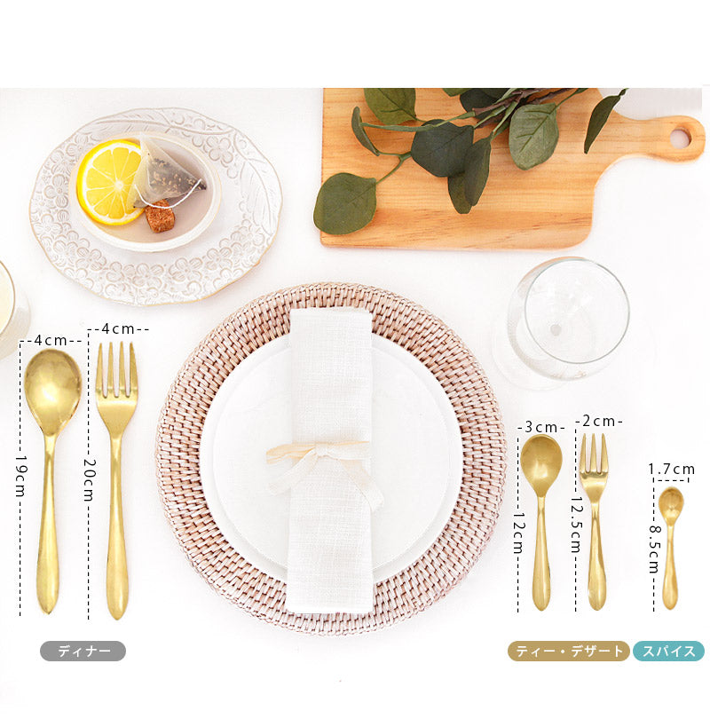 ノーブル NOBLE ディナースプーン / 単品 テーブルを上品に彩る真鍮の輝き。いつもより素敵なディナーに♪⑤