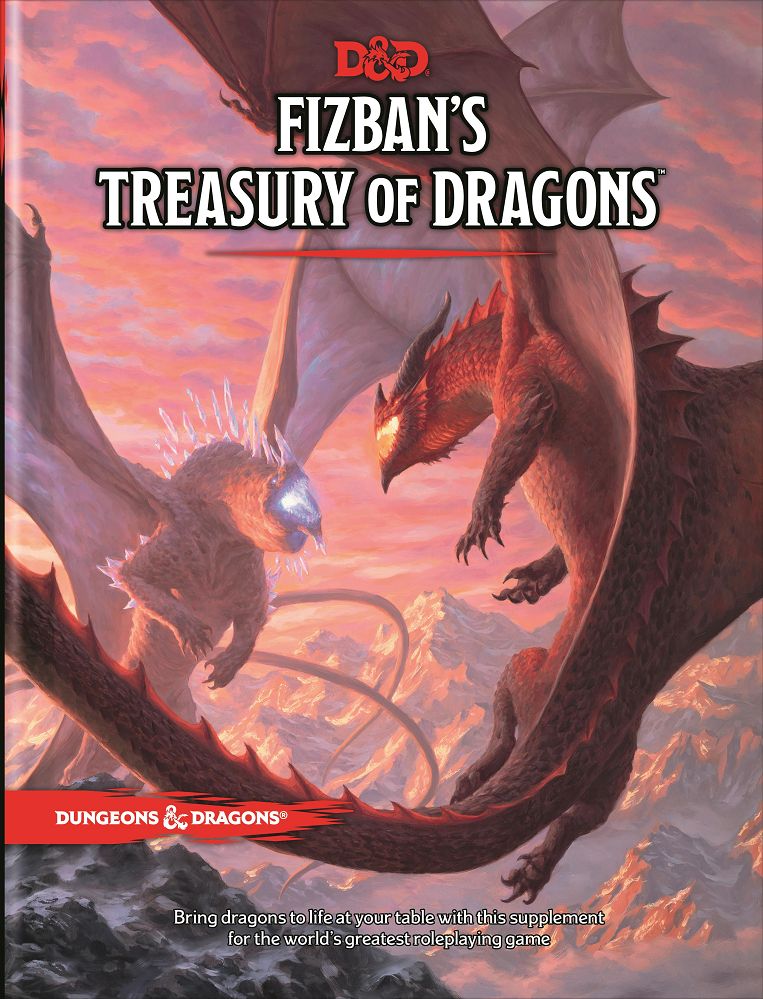 D&D 5e Fizban's Treasury of Dragons Regular Cover Common Ground Games