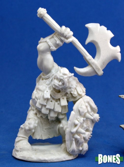 Reaper Miniatures Bones Kavorgh, Orc Warboss (77064) Home page Other   