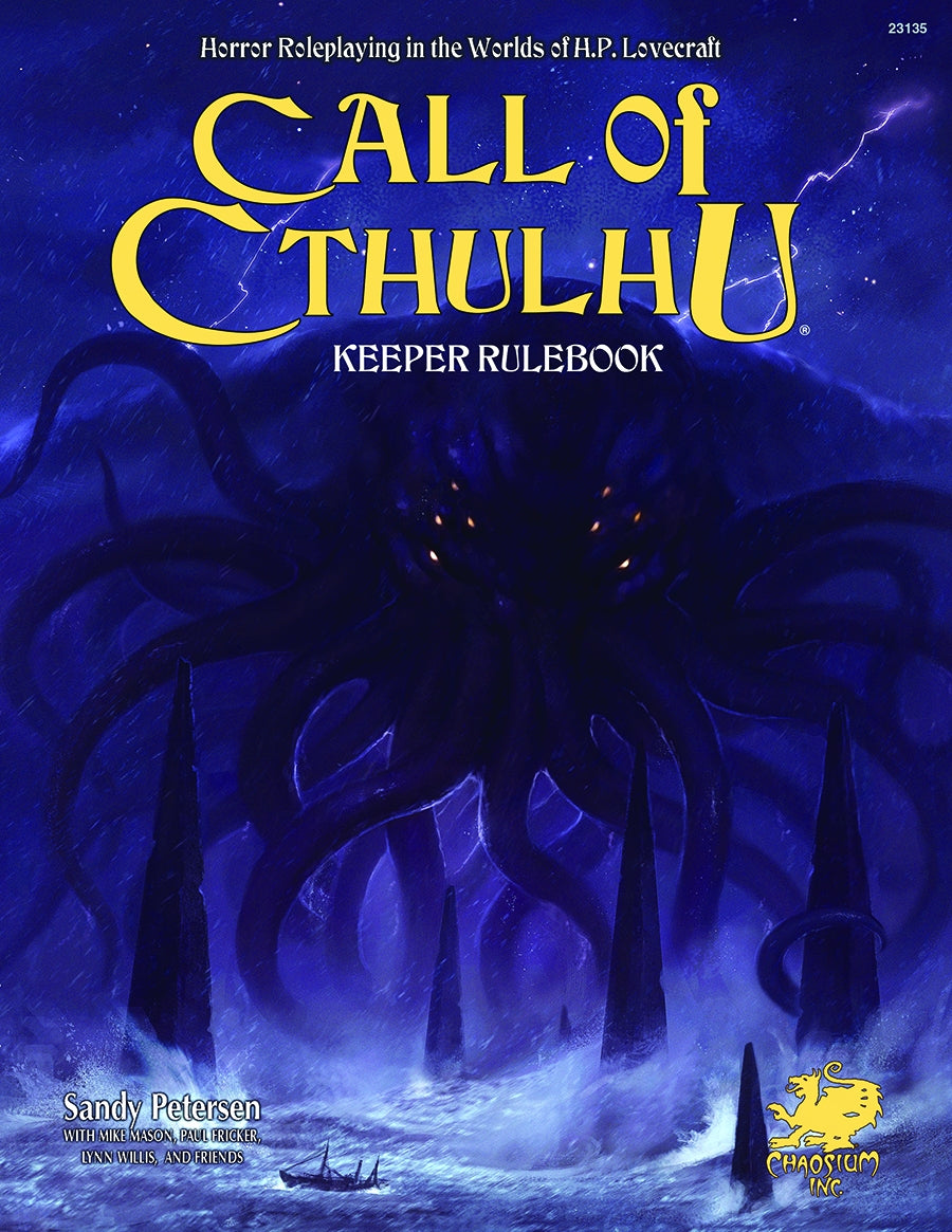 call of cthulhu keeper rulebook