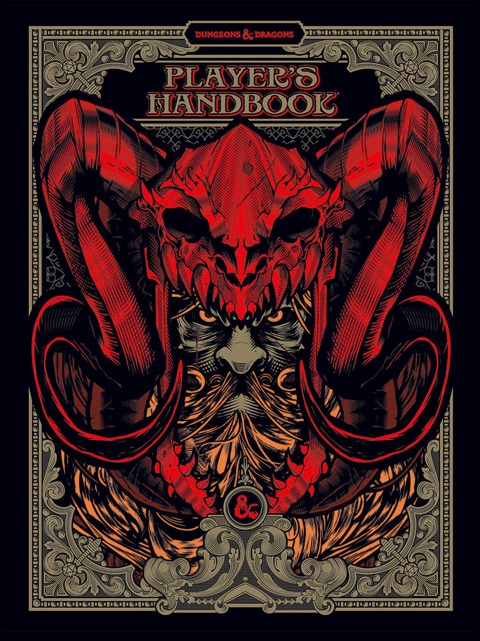 D&D 5e Player's Handbook Limited Edition Hobby Shop Cover Common