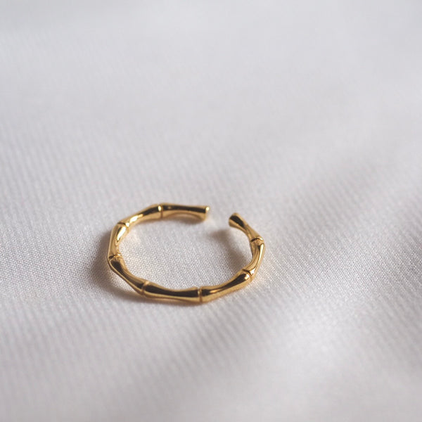 Bamboo Ring Dainty Delicate Subtle Minimalist Fashion Jewellery ...