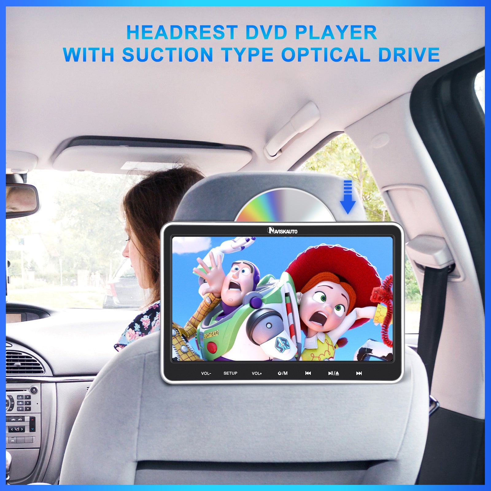 dual dvd player for car